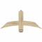 Ekena Millwork Bellingham Rough Sawn Timber Gable Bracket, Douglas Fir, 36"W x 16"H x 2"D x 4"F, 11/12 Pitch GBW036X16X0204BEL00RDF - alternate 1